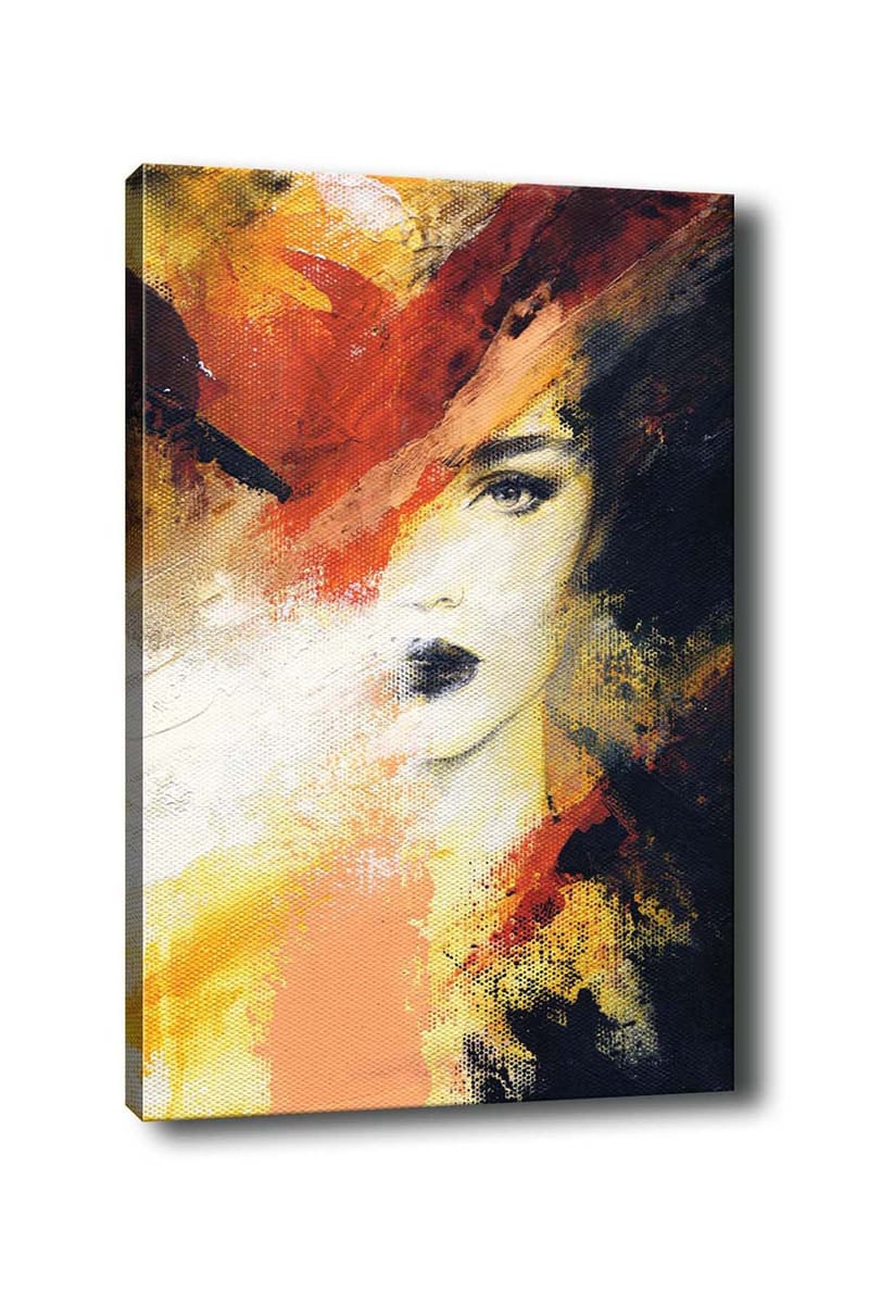 Dekorativ Canvasbilde 50x70 cm - Flerfarget - Innredning - Bilder & kunst - Lerretsbilder