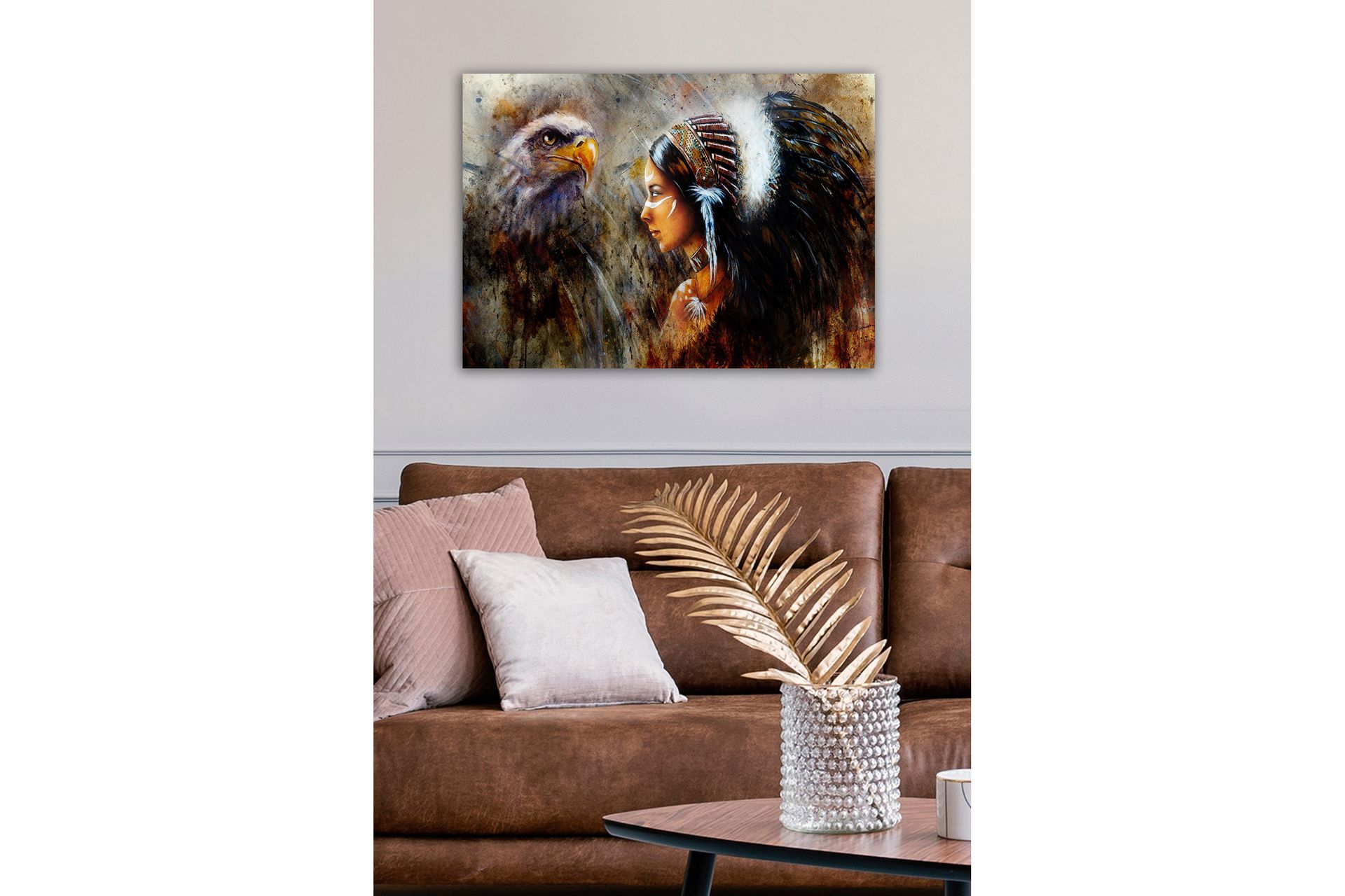 Dekorativ Canvasbilde 50x70 cm - Flerfarget - Innredning - Bilder & kunst - Lerretsbilder