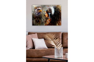 Dekorativ Canvasbilde 50x70 cm - Flerfarget - Innredning - Bilder & kunst - Lerretsbilder