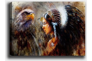 Dekorativ Canvasbilde 50x70 cm - Flerfarget - Innredning - Bilder & kunst - Lerretsbilder