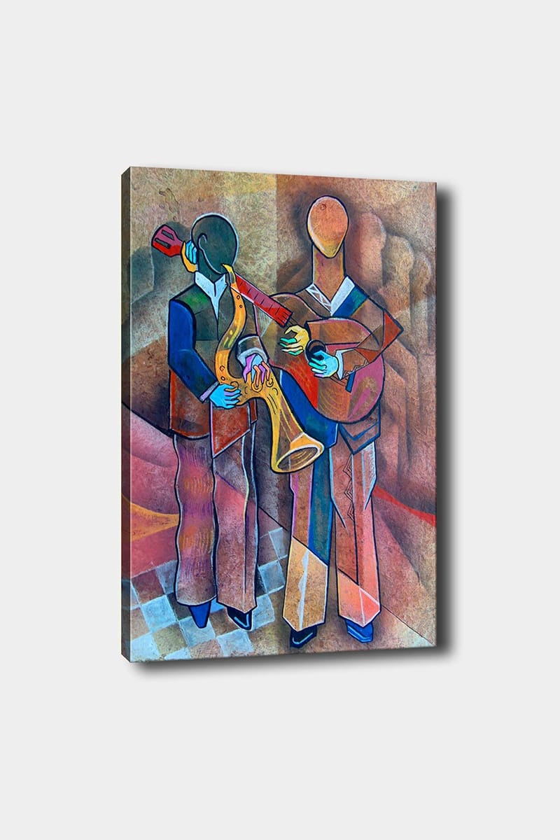 Dekorativ Canvasbilde 50x70 cm - Flerfarget - Innredning - Bilder & kunst - Lerretsbilder