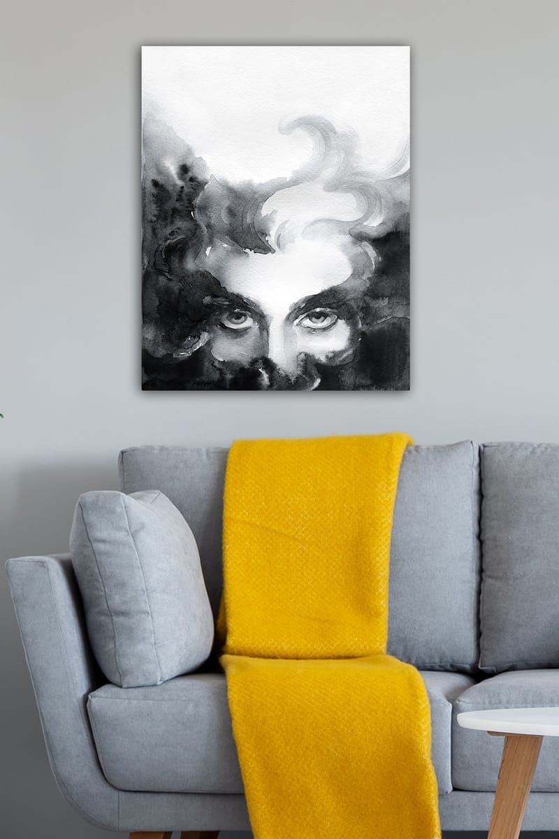 Dekorativ Canvasbilde 50x70 cm - Flerfarget - Innredning - Bilder & kunst - Lerretsbilder