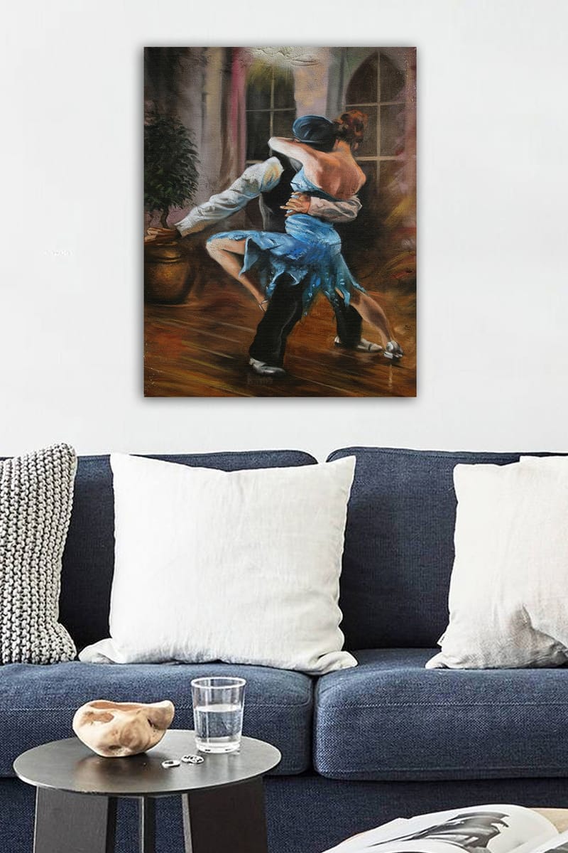 Dekorativ Canvasbilde 50x70 cm - Flerfarget - Innredning - Bilder & kunst - Lerretsbilder
