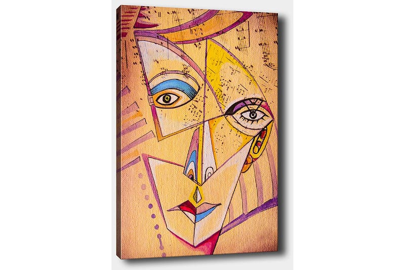 Dekorativ Canvasbilde 50x70 cm - Flerfarget - Innredning - Bilder & kunst - Lerretsbilder