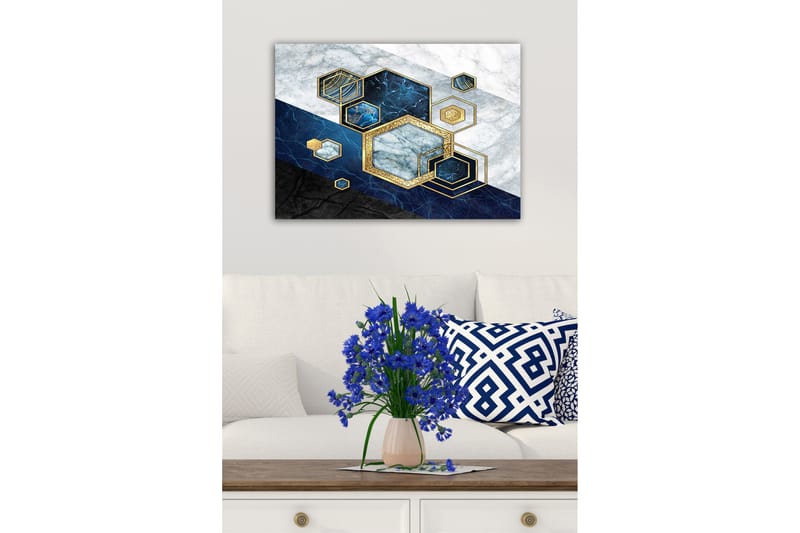 Dekorativ Canvasbilde 50x70 cm - Flerfarget - Innredning - Bilder & kunst - Lerretsbilder