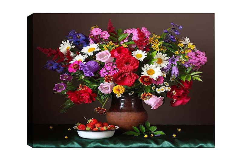 Dekorativ Canvasbilde 50x70 cm - Flerfarget - Innredning - Bilder & kunst - Lerretsbilder