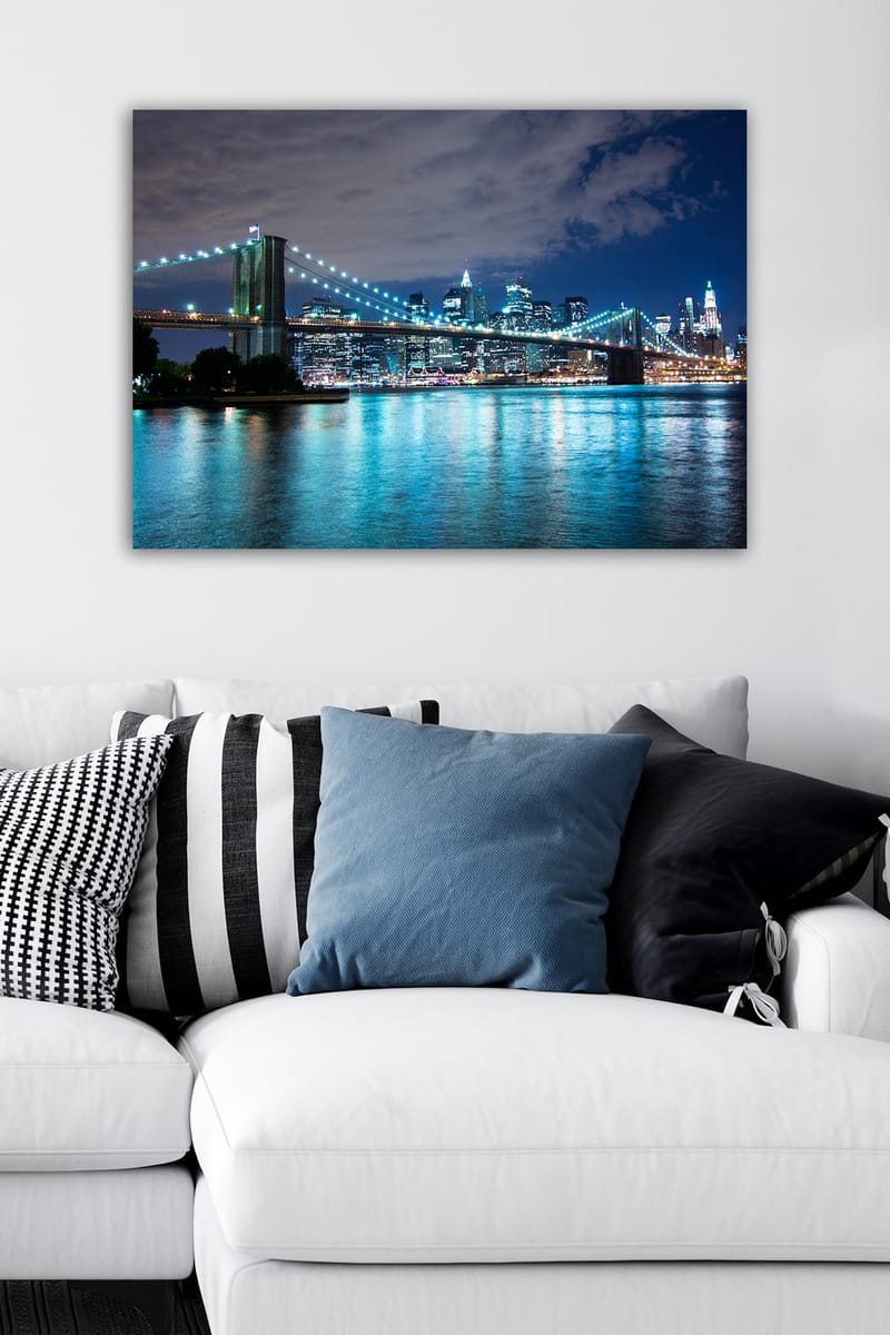 Dekorativ Canvasbilde 50x70 cm - Flerfarget - Innredning - Bilder & kunst - Lerretsbilder