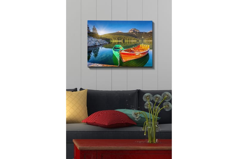 Dekorativ Canvasbilde 50x70 cm - Flerfarget - Innredning - Bilder & kunst - Lerretsbilder