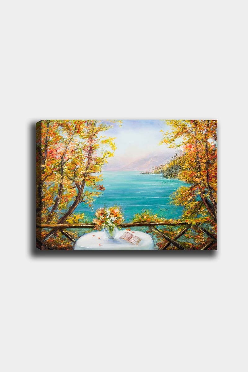 Dekorativ Canvasbilde 50x70 cm - Flerfarget - Innredning - Bilder & kunst - Lerretsbilder