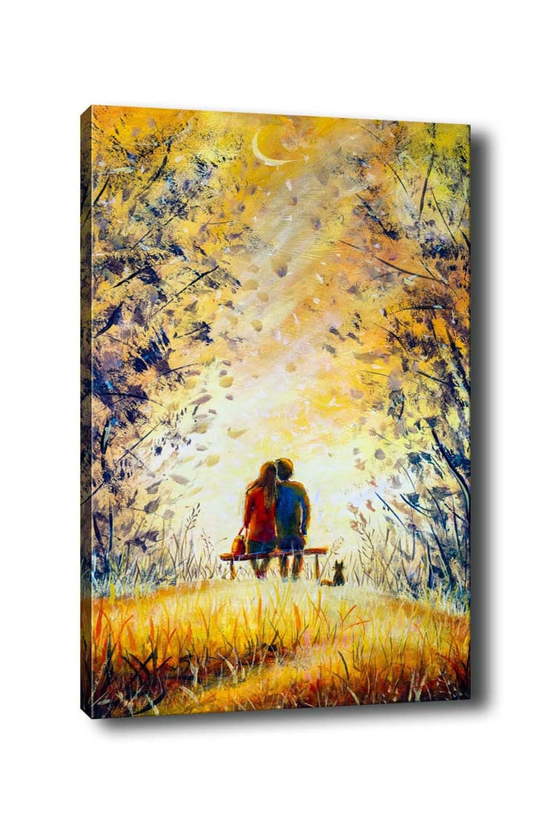 Dekorativ Canvasbilde 50x70 cm - Flerfarget - Innredning - Bilder & kunst - Lerretsbilder