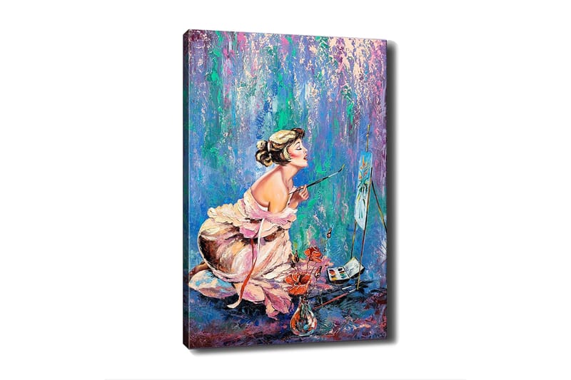 Dekorativ Canvasbilde 50x70 cm - Flerfarget - Innredning - Bilder & kunst - Lerretsbilder