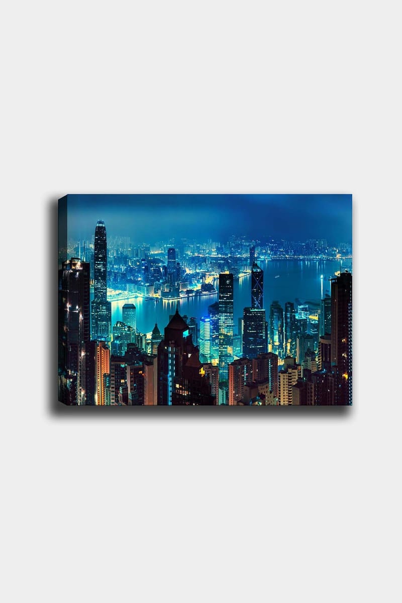 Dekorativ Canvasbilde 50x70 cm - Flerfarget - Innredning - Bilder & kunst - Lerretsbilder