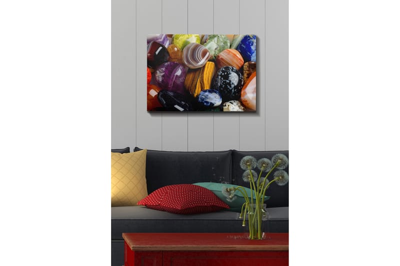 Dekorativ Canvasbilde 50x70 cm - Flerfarget - Innredning - Bilder & kunst - Lerretsbilder