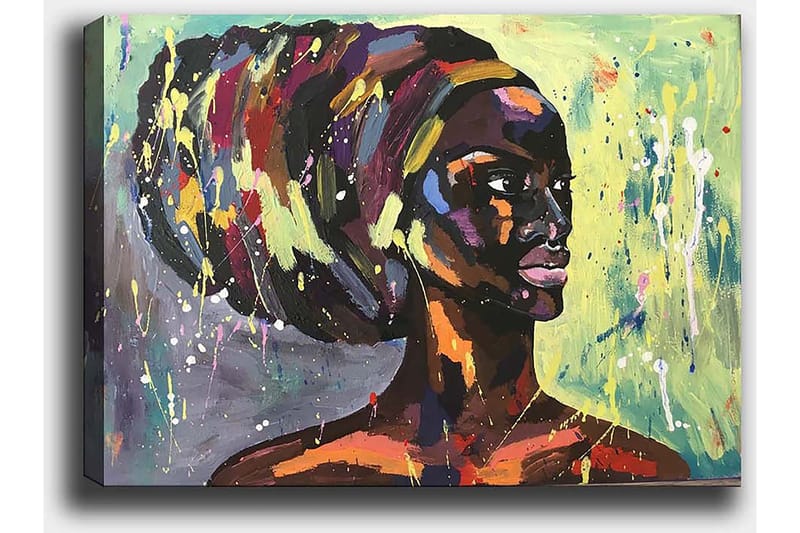 Dekorativ Canvasbilde 50x70 cm - Flerfarget - Innredning - Bilder & kunst - Lerretsbilder