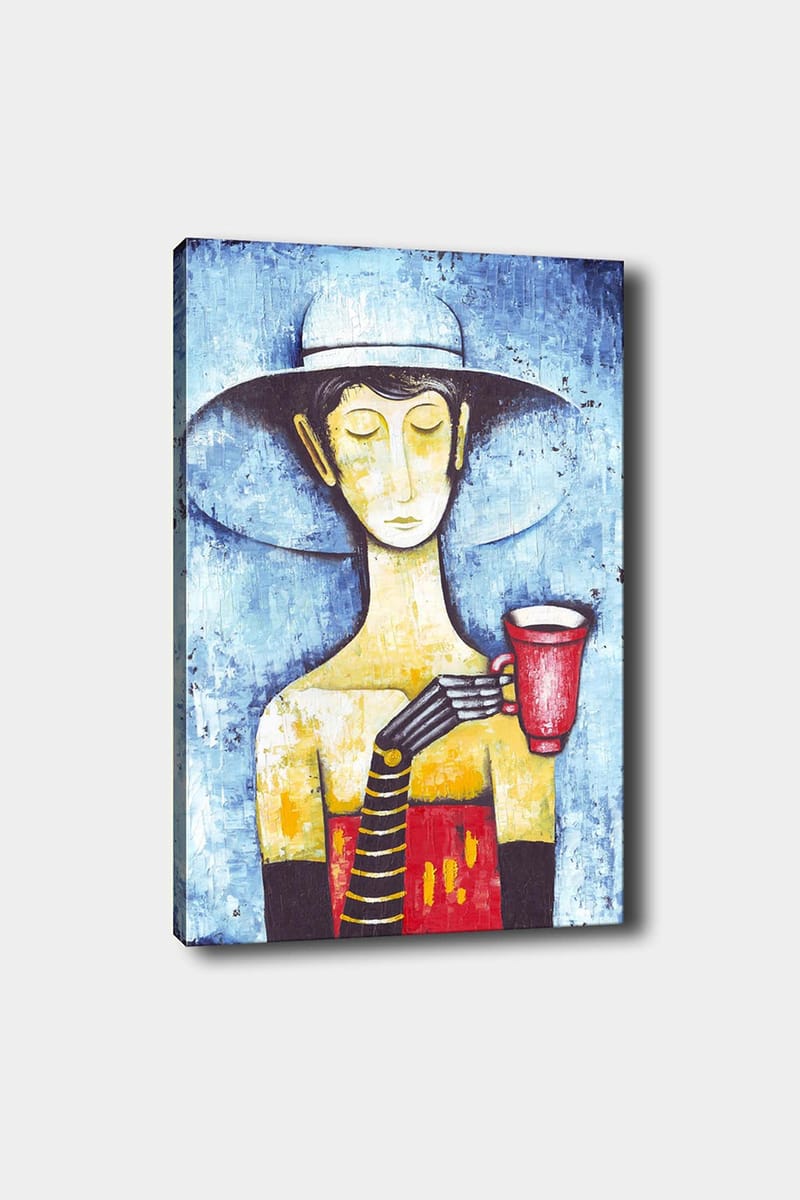 Dekorativ Canvasbilde 50x70 cm - Flerfarget - Innredning - Bilder & kunst - Lerretsbilder