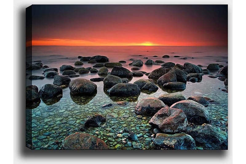 Dekorativ Canvasbilde 50x70 cm - Flerfarget - Innredning - Bilder & kunst - Lerretsbilder