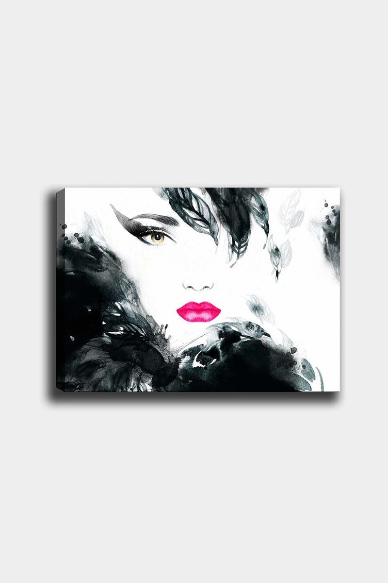 Dekorativ Canvasbilde 50x70 cm - Flerfarget - Innredning - Bilder & kunst - Lerretsbilder