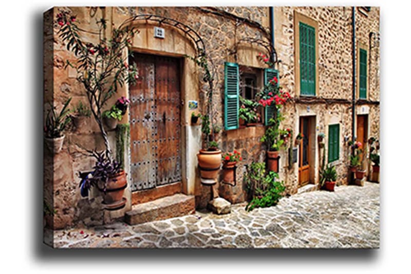 Dekorativ Canvasbilde 50x70 cm - Flerfarget - Innredning - Bilder & kunst - Lerretsbilder