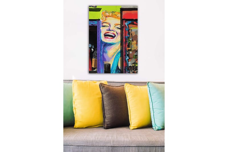 Dekorativ Canvasbilde 50x70 cm - Flerfarget - Innredning - Bilder & kunst - Lerretsbilder