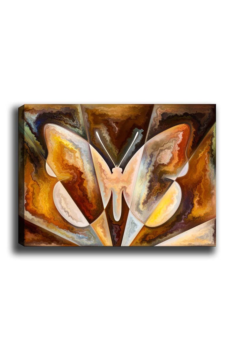 Dekorativ Canvasbilde 50x70 cm - Flerfarget - Innredning - Bilder & kunst - Lerretsbilder