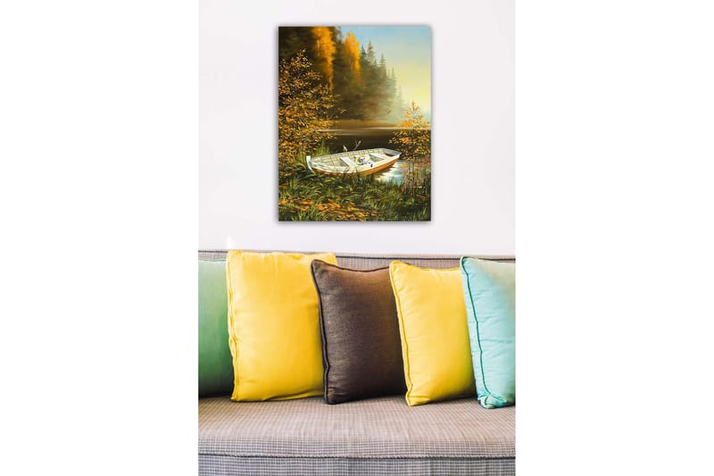 Dekorativ Canvasbilde 50x70 cm - Flerfarget - Innredning - Bilder & kunst - Lerretsbilder
