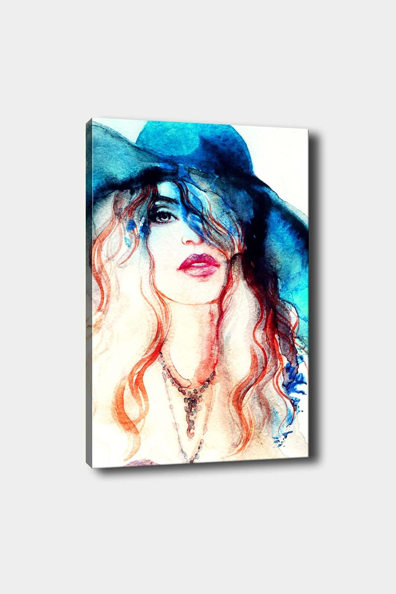 Dekorativ Canvasbilde 50x70 cm - Flerfarget - Innredning - Bilder & kunst - Lerretsbilder