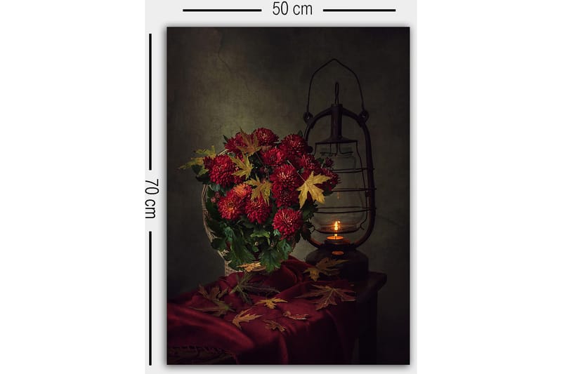 Dekorativ Canvasbilde 50x70 cm - Flerfarget - Innredning - Bilder & kunst - Lerretsbilder