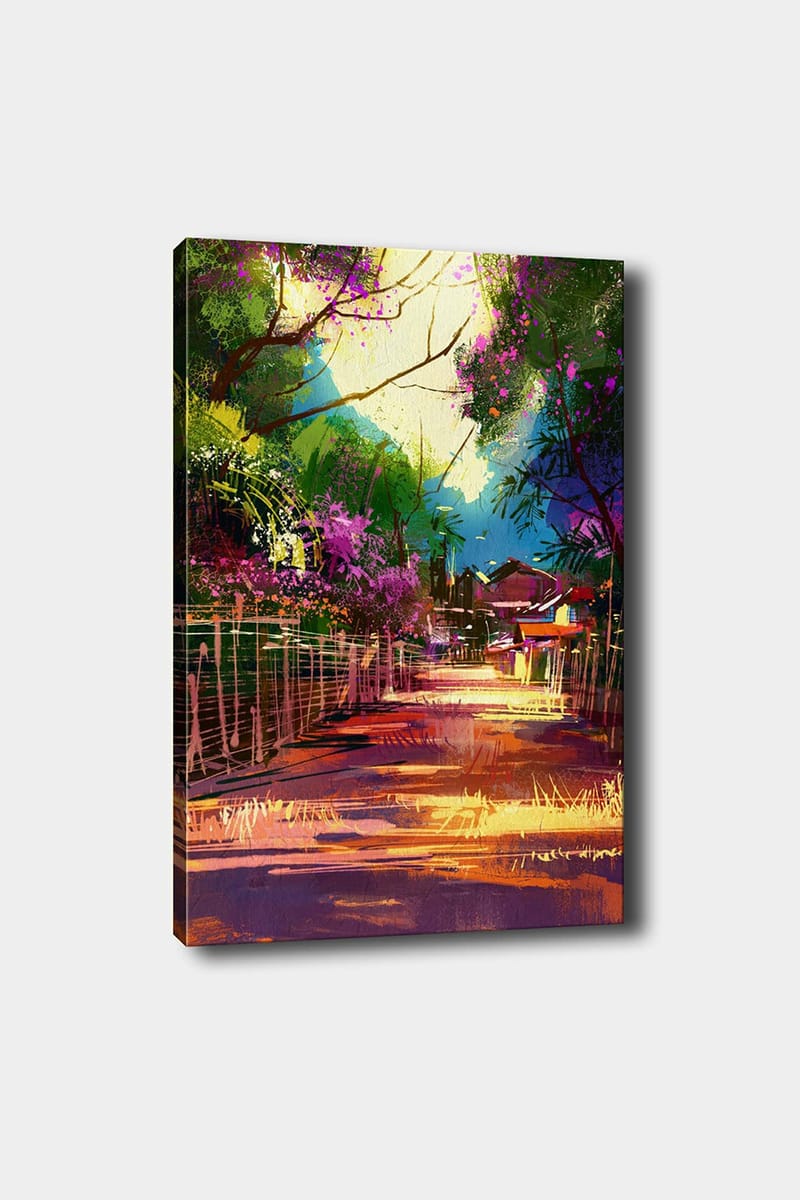Dekorativ Canvasbilde 50x70 cm - Flerfarget - Innredning - Bilder & kunst - Lerretsbilder