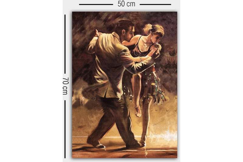 Dekorativ Canvasbilde 50x70 cm - Flerfarget - Innredning - Bilder & kunst - Lerretsbilder