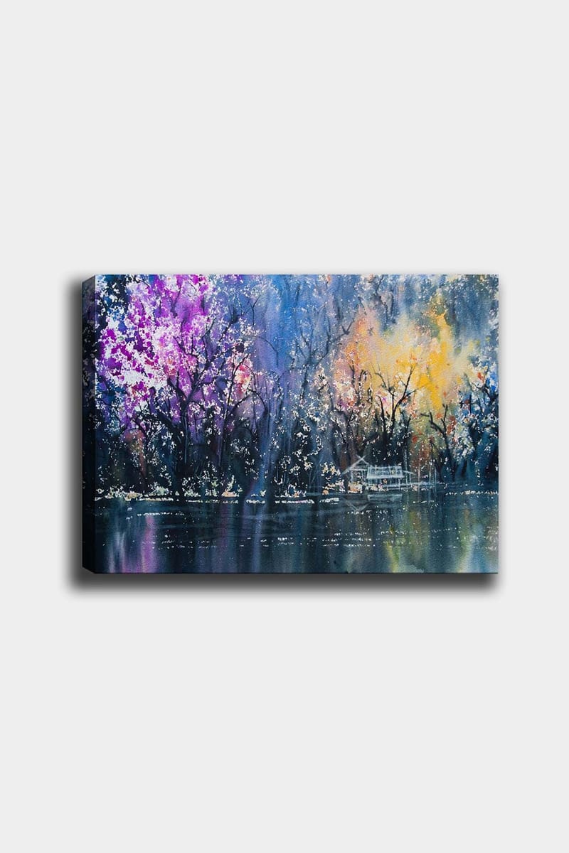 Dekorativ Canvasbilde 50x70 cm - Flerfarget - Innredning - Bilder & kunst - Lerretsbilder