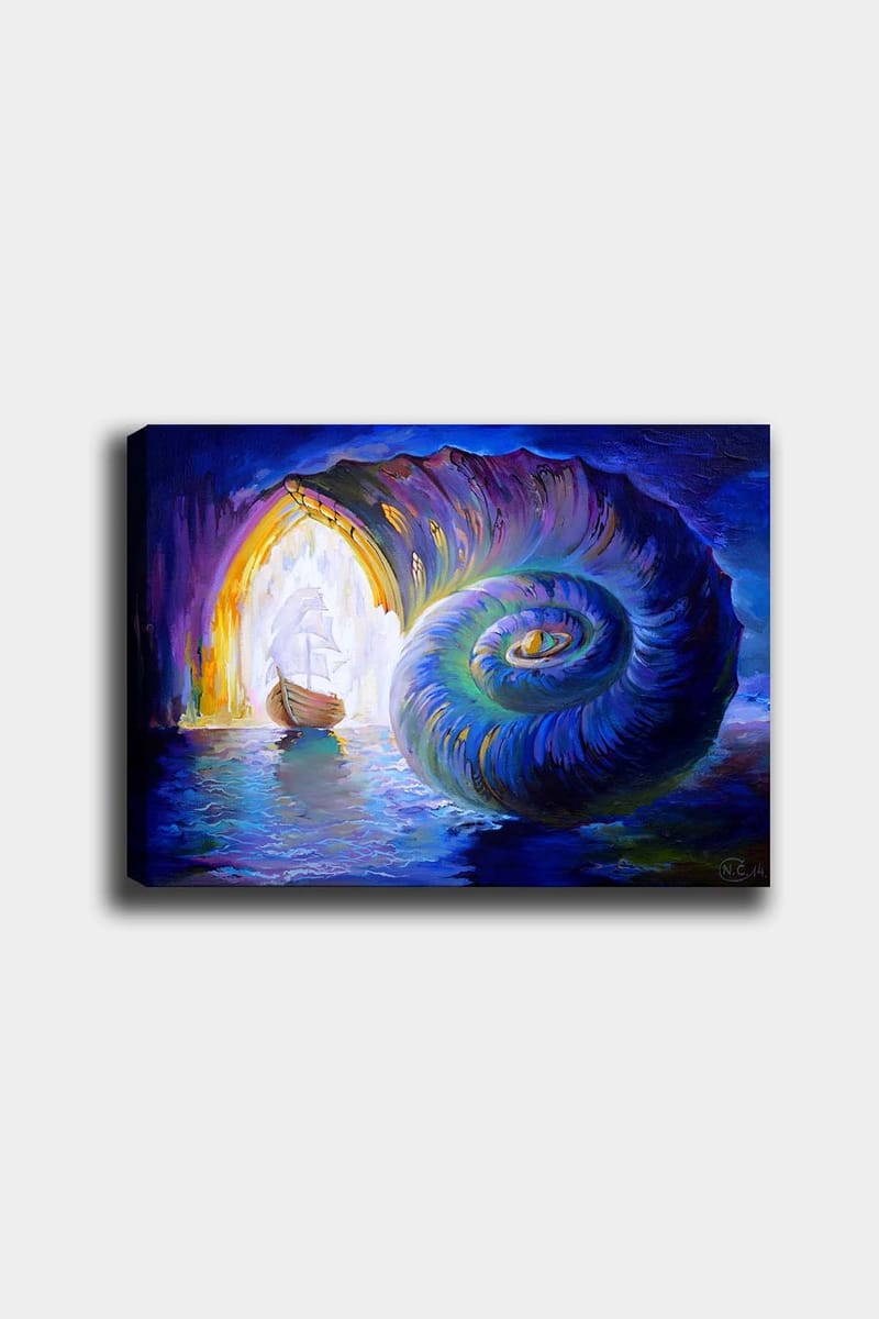 Dekorativ Canvasbilde 50x70 cm - Flerfarget - Innredning - Bilder & kunst - Lerretsbilder
