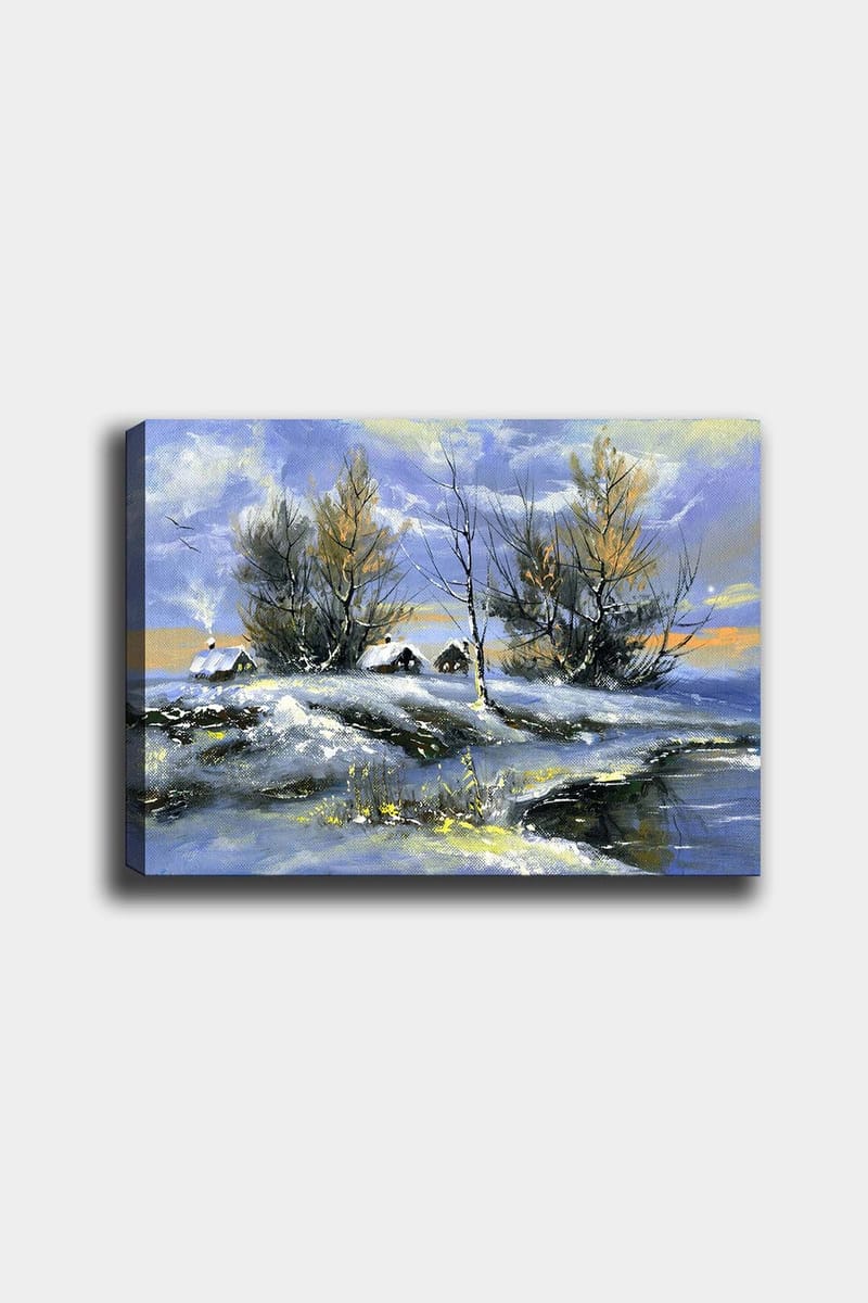 Dekorativ Canvasbilde 50x70 cm - Flerfarget - Innredning - Bilder & kunst - Lerretsbilder