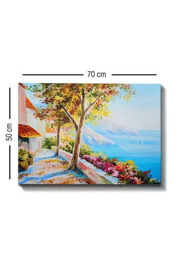 Dekorativ Canvasbilde 50x70 cm - Flerfarget - Innredning - Bilder & kunst - Lerretsbilder
