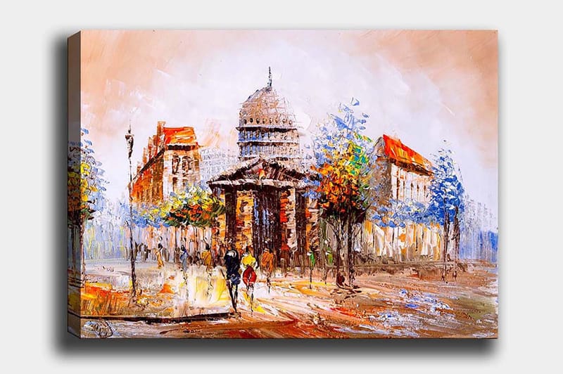 Dekorativ Canvasbilde 50x70 cm, Flerfarget