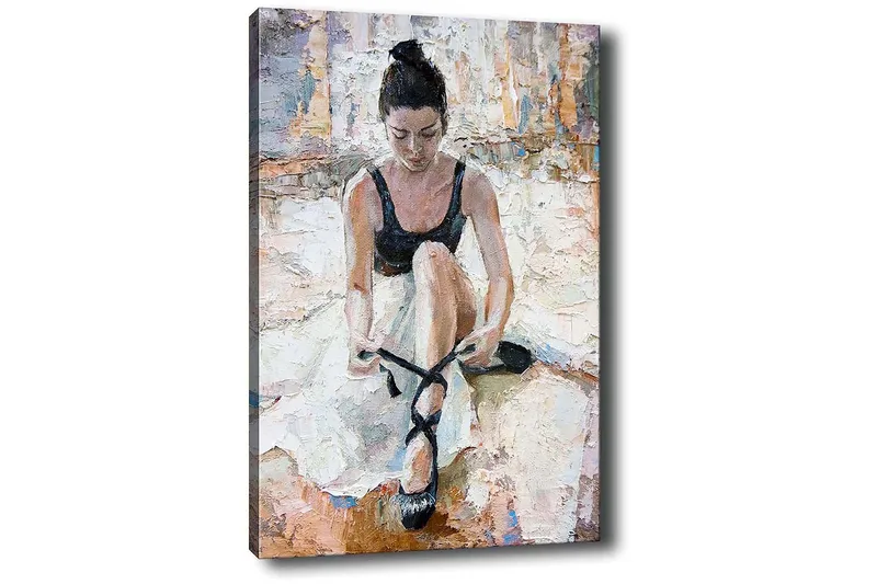 Dekorativ Canvasbilde 50x70 cm - Flerfarget - Innredning - Bilder & kunst - Lerretsbilder