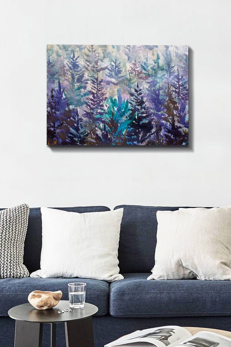 Dekorativ Canvasbilde 50x70 cm - Flerfarget - Innredning - Bilder & kunst - Lerretsbilder