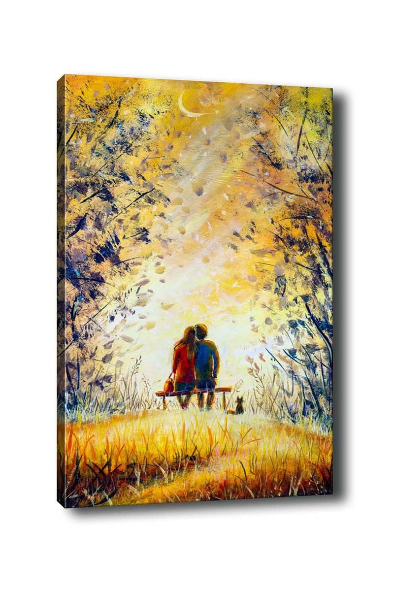 Dekorativ Canvasbilde 50x70 cm, Flerfarget