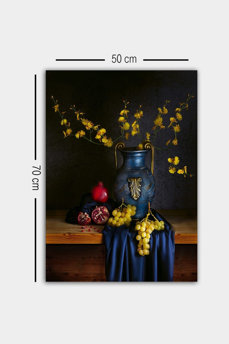 Dekorativ Canvasbilde 50x70 cm - Flerfarget - Innredning - Bilder & kunst - Lerretsbilder