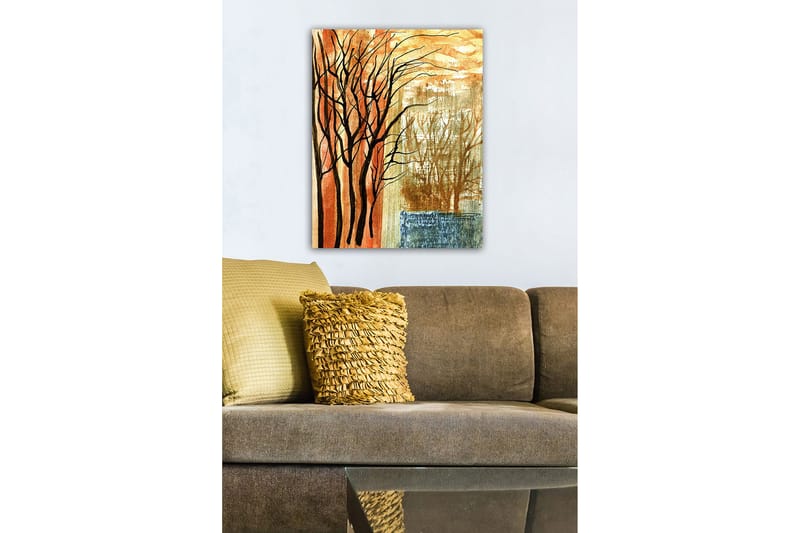 Dekorativ Canvasbilde 50x70 cm - Flerfarget - Innredning - Bilder & kunst - Lerretsbilder