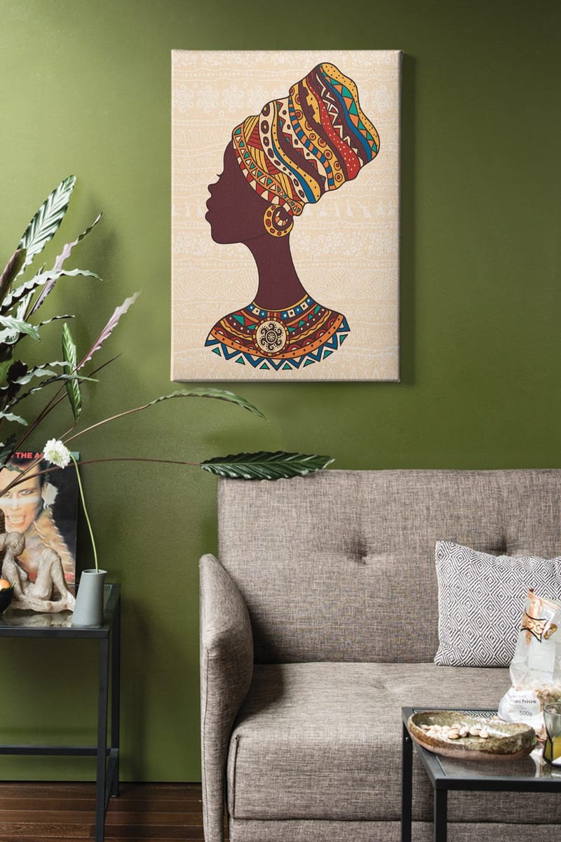 Dekorativ Canvasbilde 50x70 cm - Flerfarget - Innredning - Bilder & kunst - Lerretsbilder