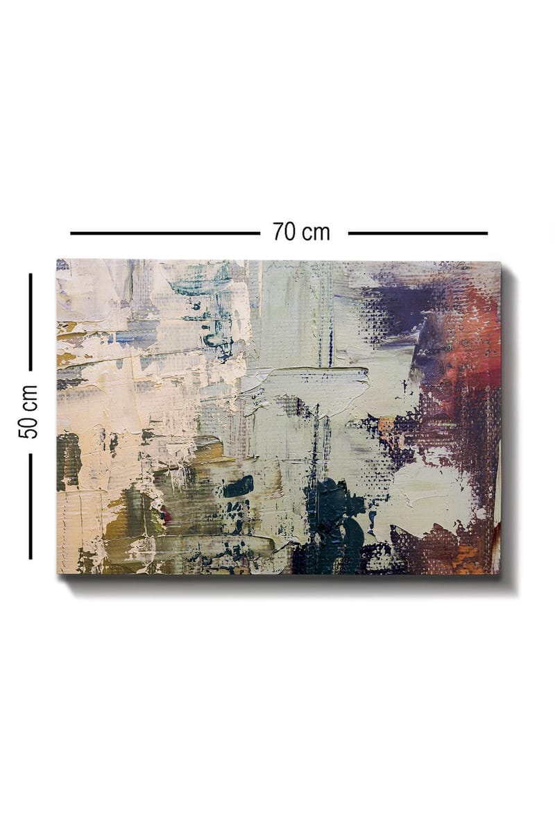 Dekorativ Canvasbilde 50x70 cm - Flerfarget - Innredning - Bilder & kunst - Lerretsbilder