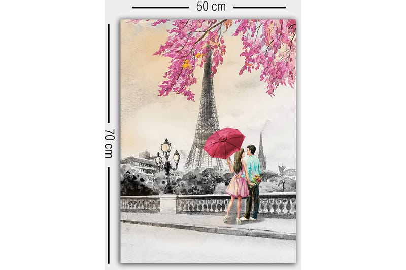 Dekorativ Canvasbilde 50x70 cm - Flerfarget - Innredning - Bilder & kunst - Lerretsbilder