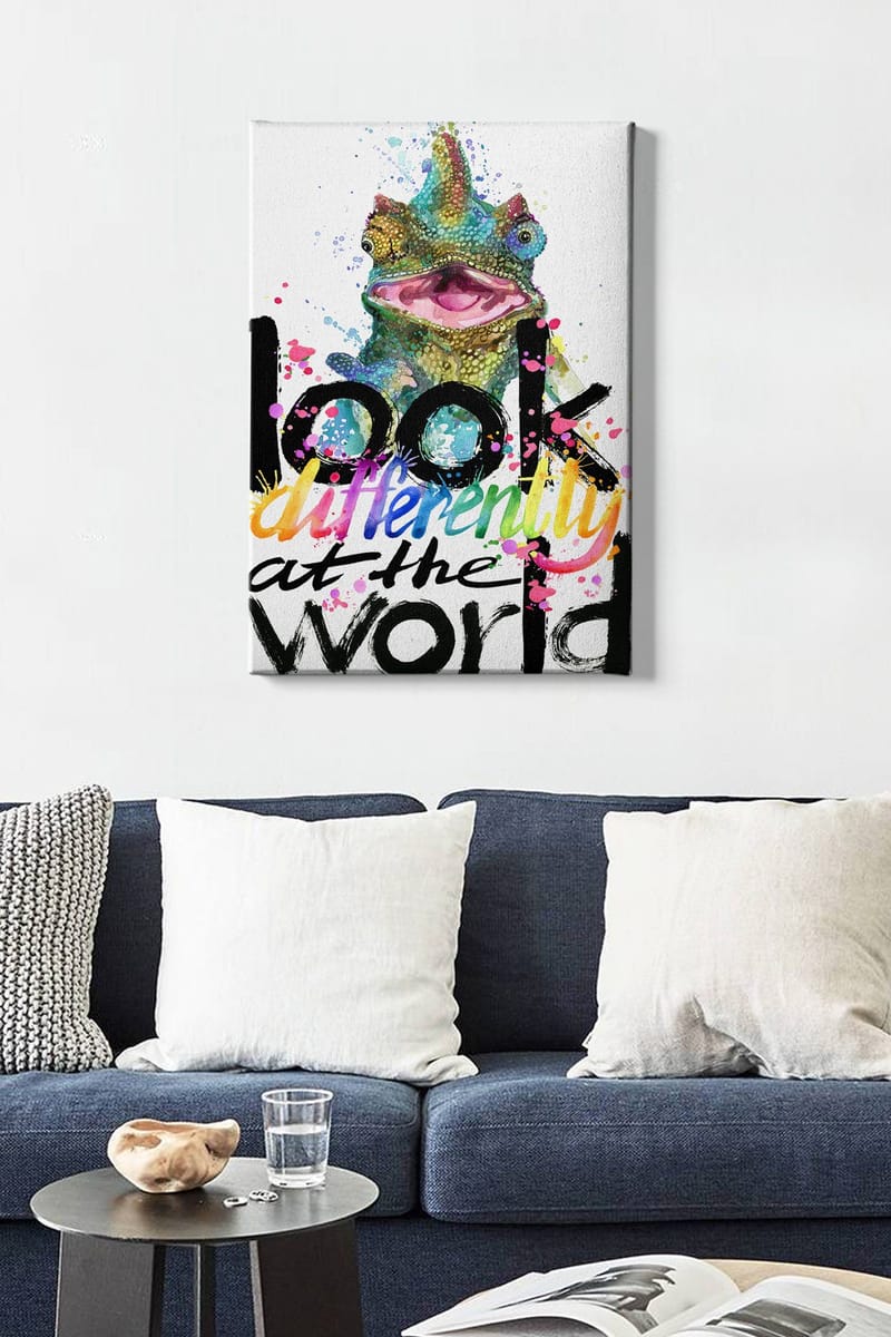 Dekorativ Canvasbilde 50x70 cm - Flerfarget - Innredning - Bilder & kunst - Lerretsbilder