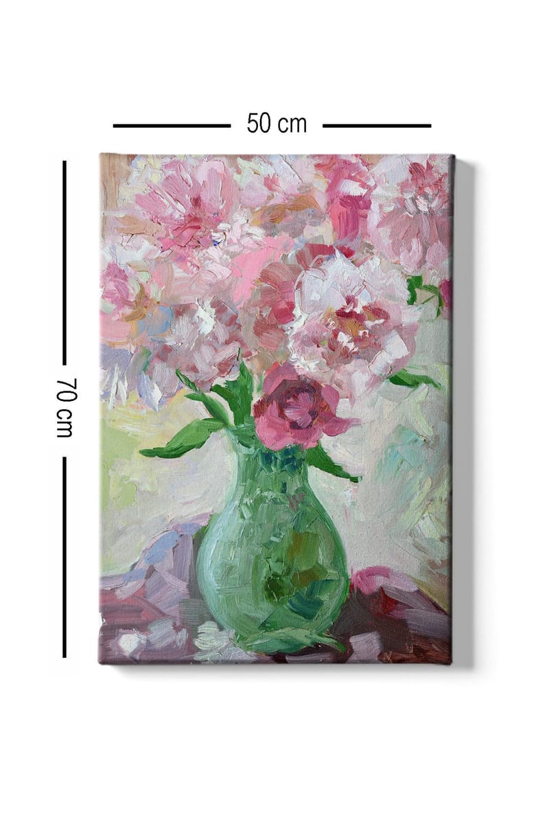 Dekorativ Canvasbilde 50x70 cm - Flerfarget - Innredning - Bilder & kunst - Lerretsbilder