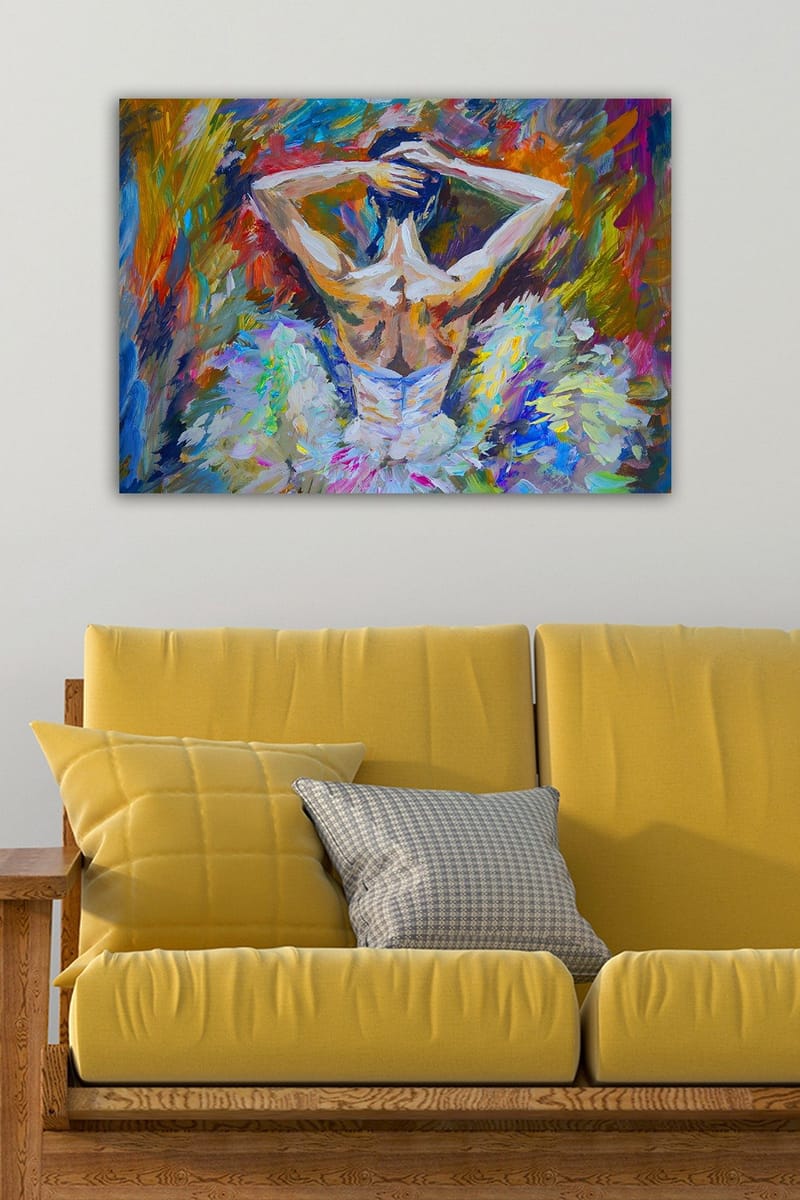 Dekorativ Canvasbilde 50x70 cm - Flerfarget - Innredning - Bilder & kunst - Lerretsbilder