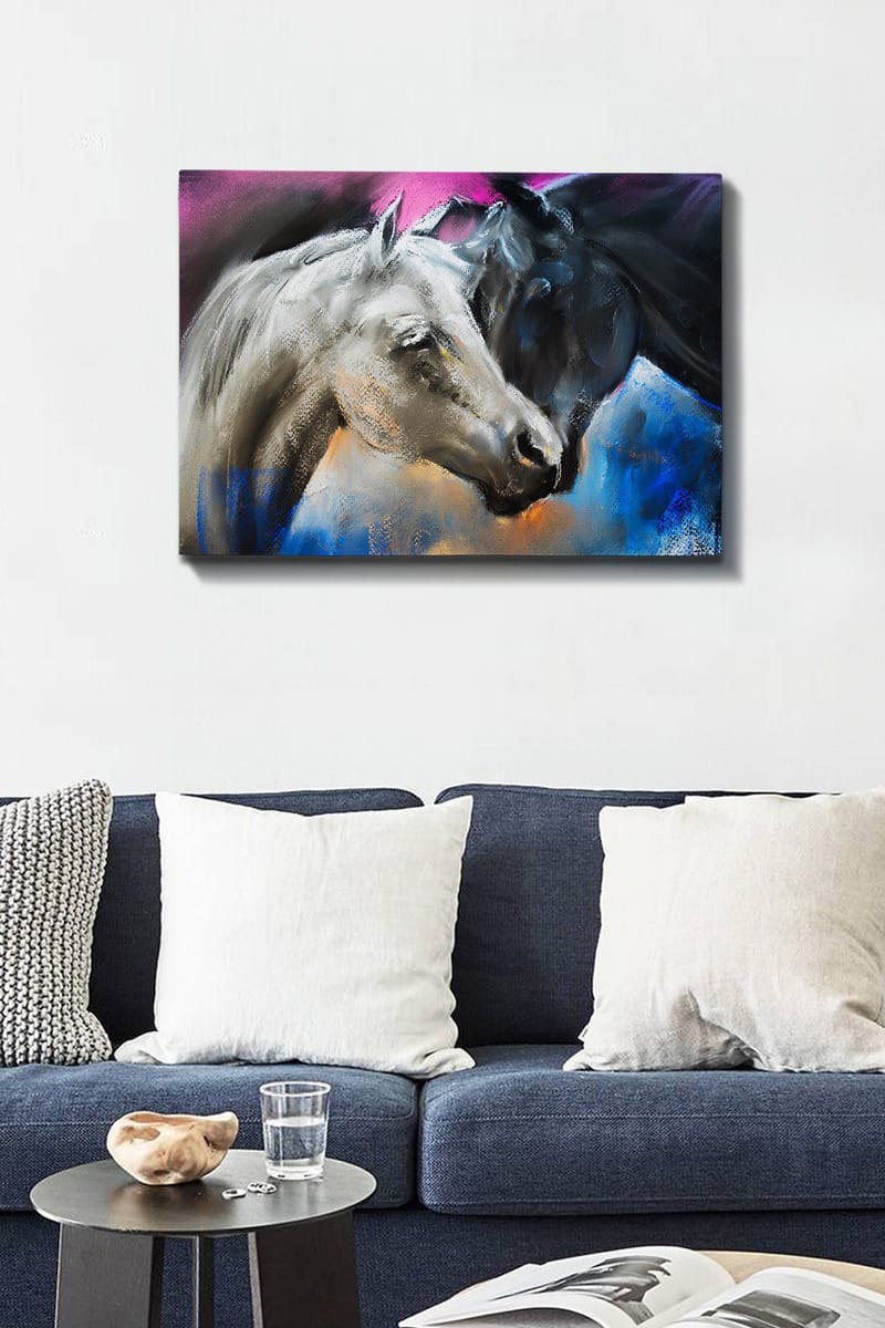 Dekorativ Canvasbilde 50x70 cm - Flerfarget - Innredning - Bilder & kunst - Lerretsbilder