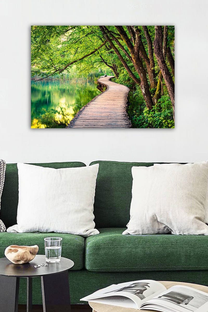 Dekorativ Canvasbilde 50x70 cm - Flerfarget - Innredning - Bilder & kunst - Lerretsbilder