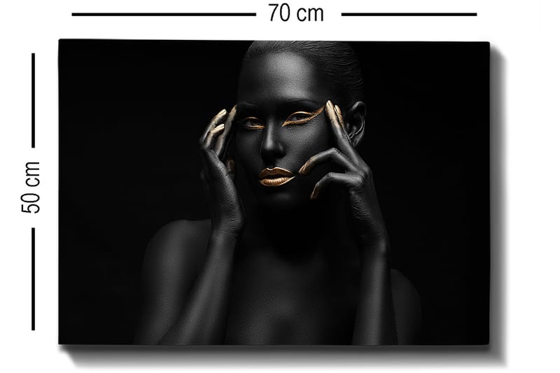 Dekorativ Canvasbilde 50x70 cm - Flerfarget - Innredning - Bilder & kunst - Lerretsbilder