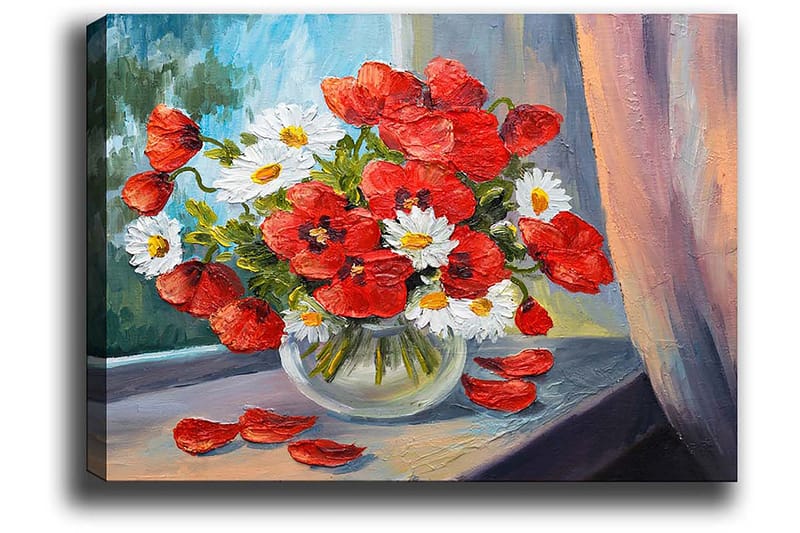 Dekorativ Canvasbilde 50x70 cm - Flerfarget - Innredning - Bilder & kunst - Lerretsbilder