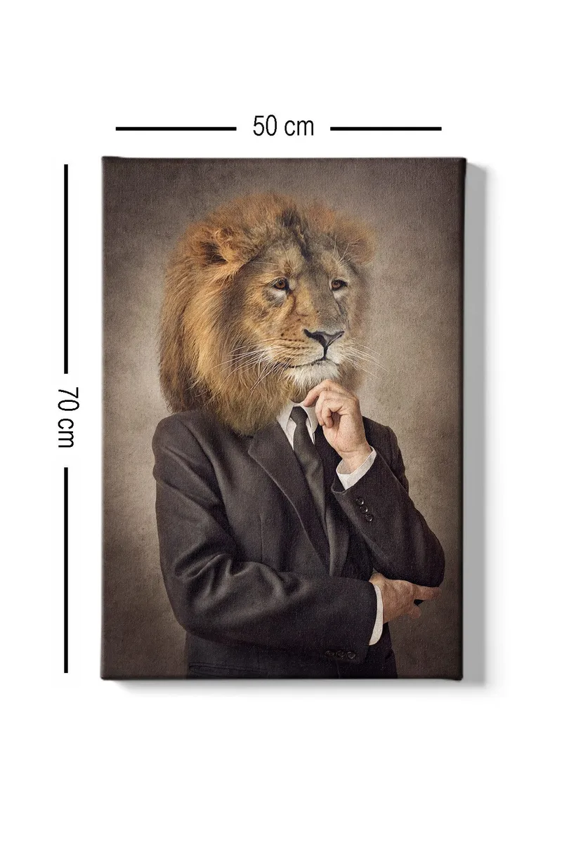 Dekorativ Canvasbilde 50x70 cm - Flerfarget - Innredning - Bilder & kunst - Lerretsbilder